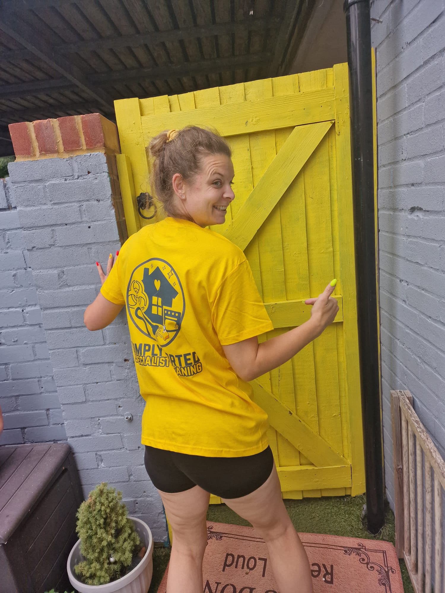 Kirsty, founder of Simply Sorted Specialist Cleaning